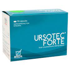 URSOTEC FORTE (ursodeoxycholic acid 250mg) *50 Capsulas  - FARMACIA NUEVO MILENIO