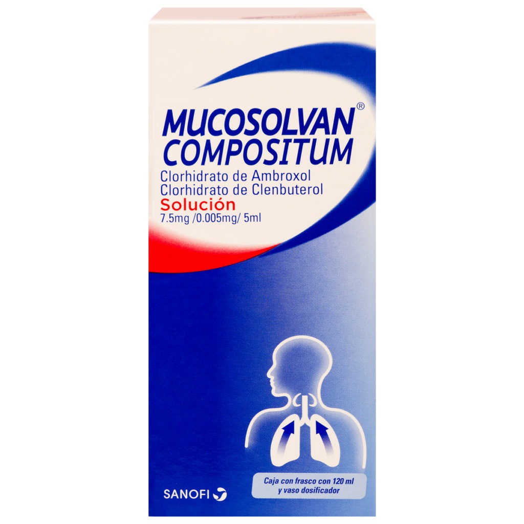 Mucosolvan Compositum (Ambroxol + Clenbuterol) 7.5mg/0.005mg/5ml - Farmacia Marcos