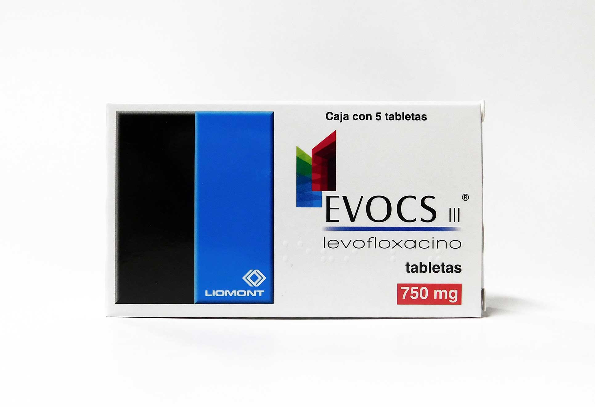 EVOCS (Levofloxacino 750mg) *Tableta - FARMACIA NUEVO MILENIO