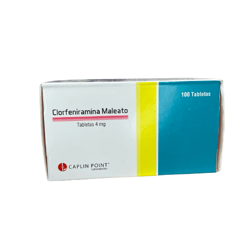 Clorfeniramina Maleato 4mg * tab - Farmacia Marcos