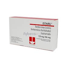 ISTARIL (Fentermina/Topiramato 7.5mg/46mg) * 30 Capsulas - FARMACIA NUEVO MILENIO