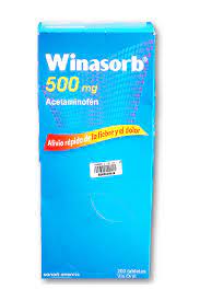 WINASORB 500MG *ACETAMINOFEN  - FARMACIA NUEVO MILENIO