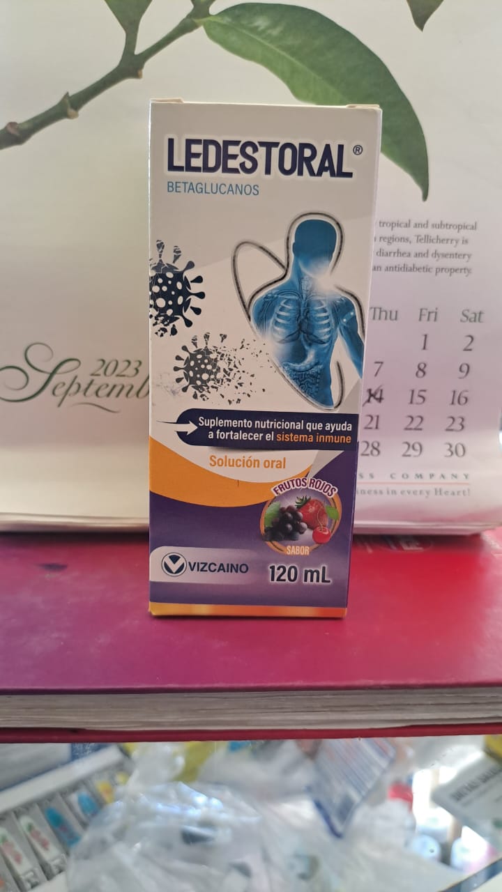 LEDESTORAL (Betaglucanos) *Jarabe - FARMACIA NUEVO MILENIO