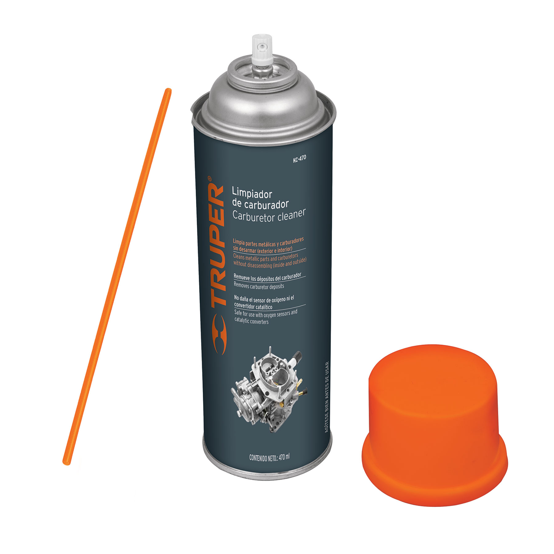   Limpiador de Carburador 470ml TRUPER  - Ferretería y Distribuidora el 