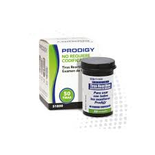 TIRAS REACTIVAS (para examen de glucosa) *prodigy - FARMACIA NUEVO MILENIO