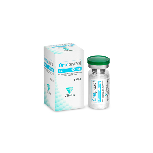 Omeprazol 40 mg IV Frasco polvo - Farmacia Marcos