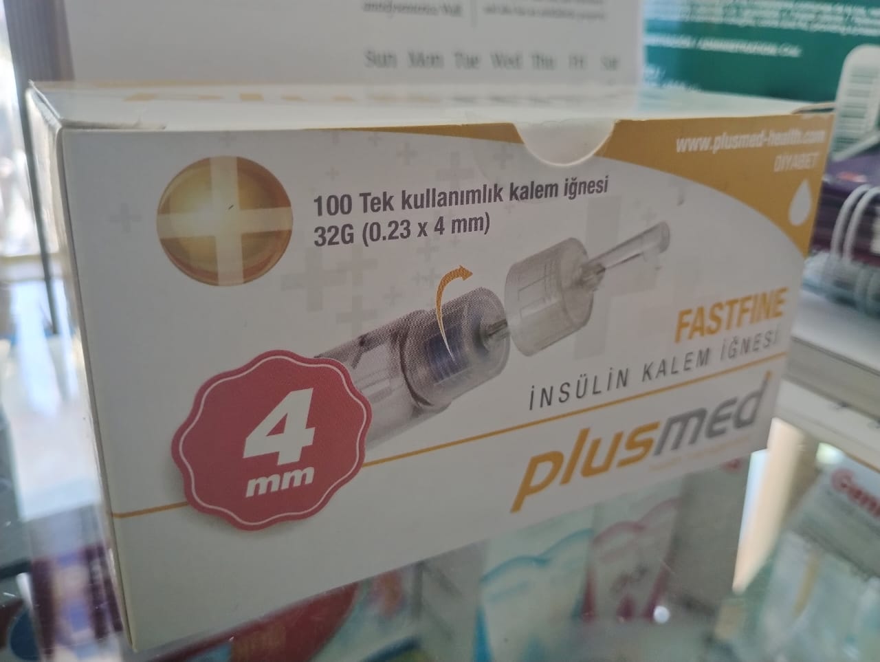 AGUJA  PARA LAPICERO DE INSULINA 32g (0.23x4mm) - FARMACIA NUEVO MILENIO