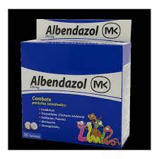 ALBENDAZOL MK 200MG *tabletas  - FARMACIA NUEVO MILENIO