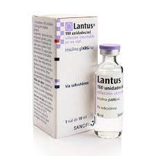 LANTUS *INSULINA GLARGINA 100U/ML VIAL  - FARMACIA NUEVO MILENIO