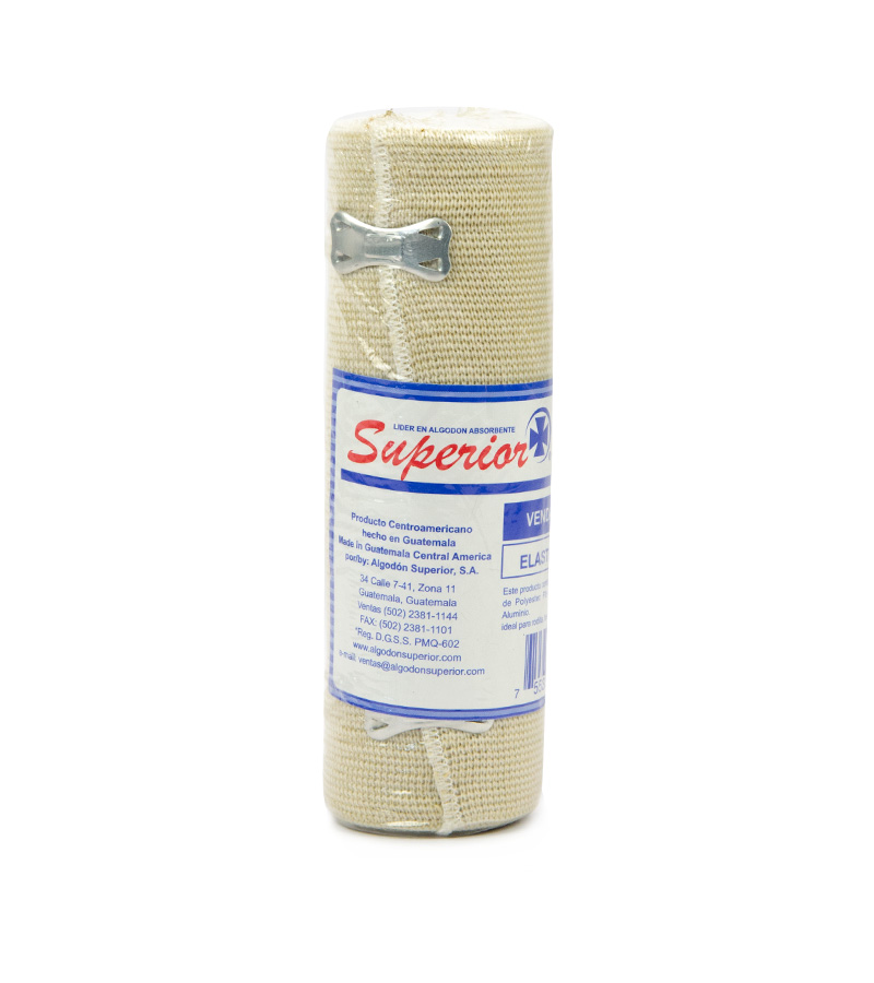 VENDA ELASTICA 4" SUPERIOR *beige  - FARMACIA NUEVO MILENIO