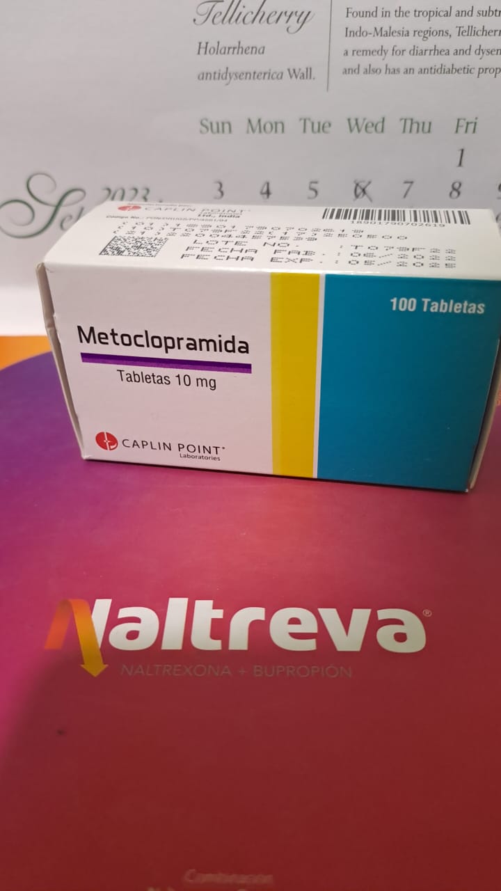 METOCLOPRAMIDA 10mg  *Tabletas - FARMACIA NUEVO MILENIO