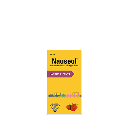Nauseol 60 ml (Dimenhidrinato 15m/15ml) - Farmacia Marcos