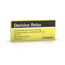 DORIXINA RELAX (clonixinato de lisina 125mg/ciclobenzaprina clorhidrato 5mg) *comprimidos  - FARMACIA NUEVO MILENIO