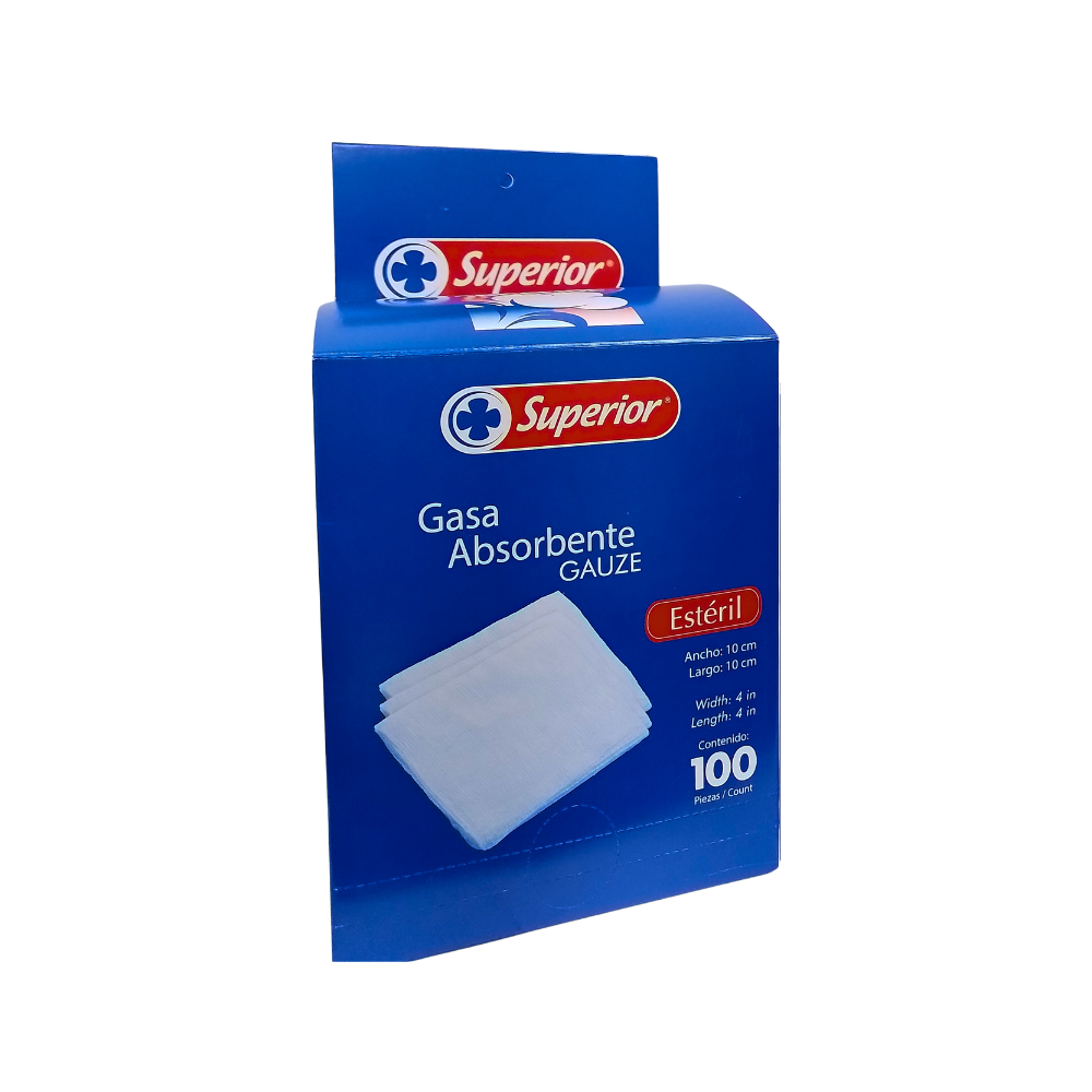 Gasa Absorbente Estéril 10*10CM Unidad - Farmacia Marcos