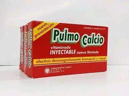 PULMO CALCIO VITAMINADO INYECTABLE  *Ampollas - FARMACIA NUEVO MILENIO