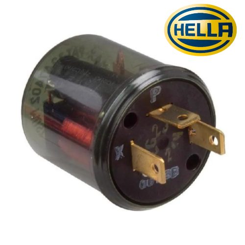 Flasher Hella (12V 3P) Transistorizado - Repuestos y Lubricantes Vicent's