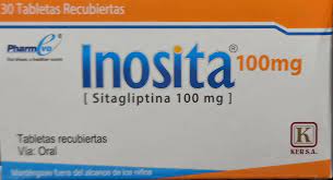 INOSITA 100mg (Sitagliptina 100mg) * 30 Tabletas - FARMACIA NUEVO MILENIO