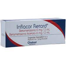 INFLACOR RETARD (Betametasona 6 mg / 2 ml Betametasona Acetato 6 mg / 2 ml) *Inyectable - FARMACIA NUEVO MILENIO