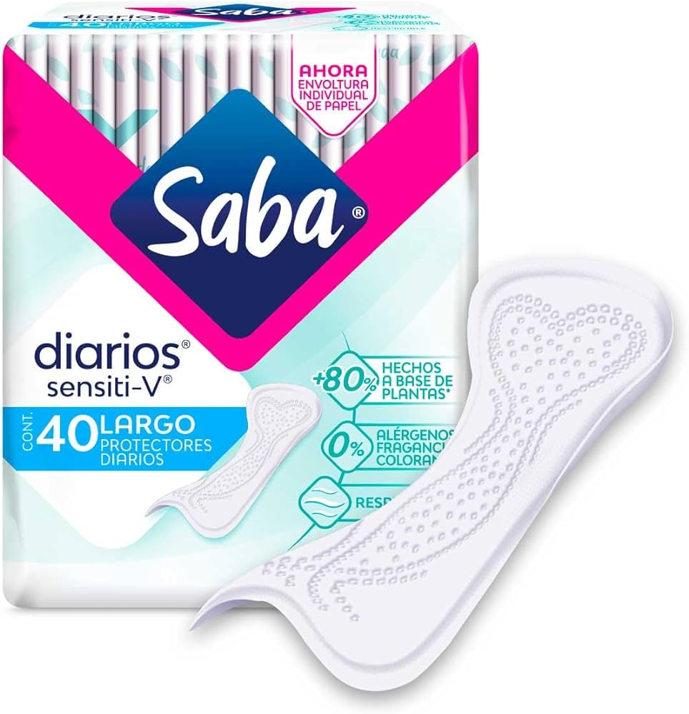 SABA DIARIOS SENSITI-V LARGO - FARMACIA NUEVO MILENIO