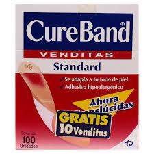 CUREBAND (venditas antisépticas)  - FARMACIA NUEVO MILENIO