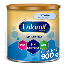 ENFAMIL PROMENTAL SIN LACTOSA 900g (de 0 a 12 meses)  - FARMACIA NUEVO MILENIO