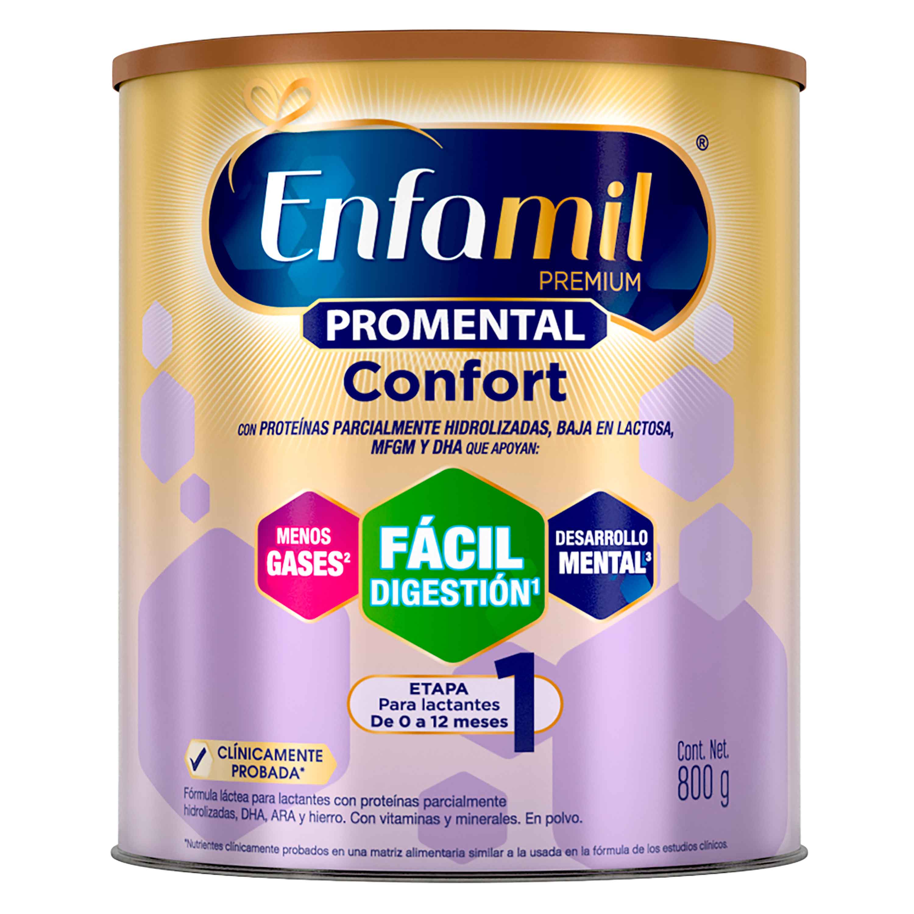 ENFAMIL PREMIUM PROMENTAL CONFORT ETAPA #1 800 G - FARMACIA NUEVO MILENIO