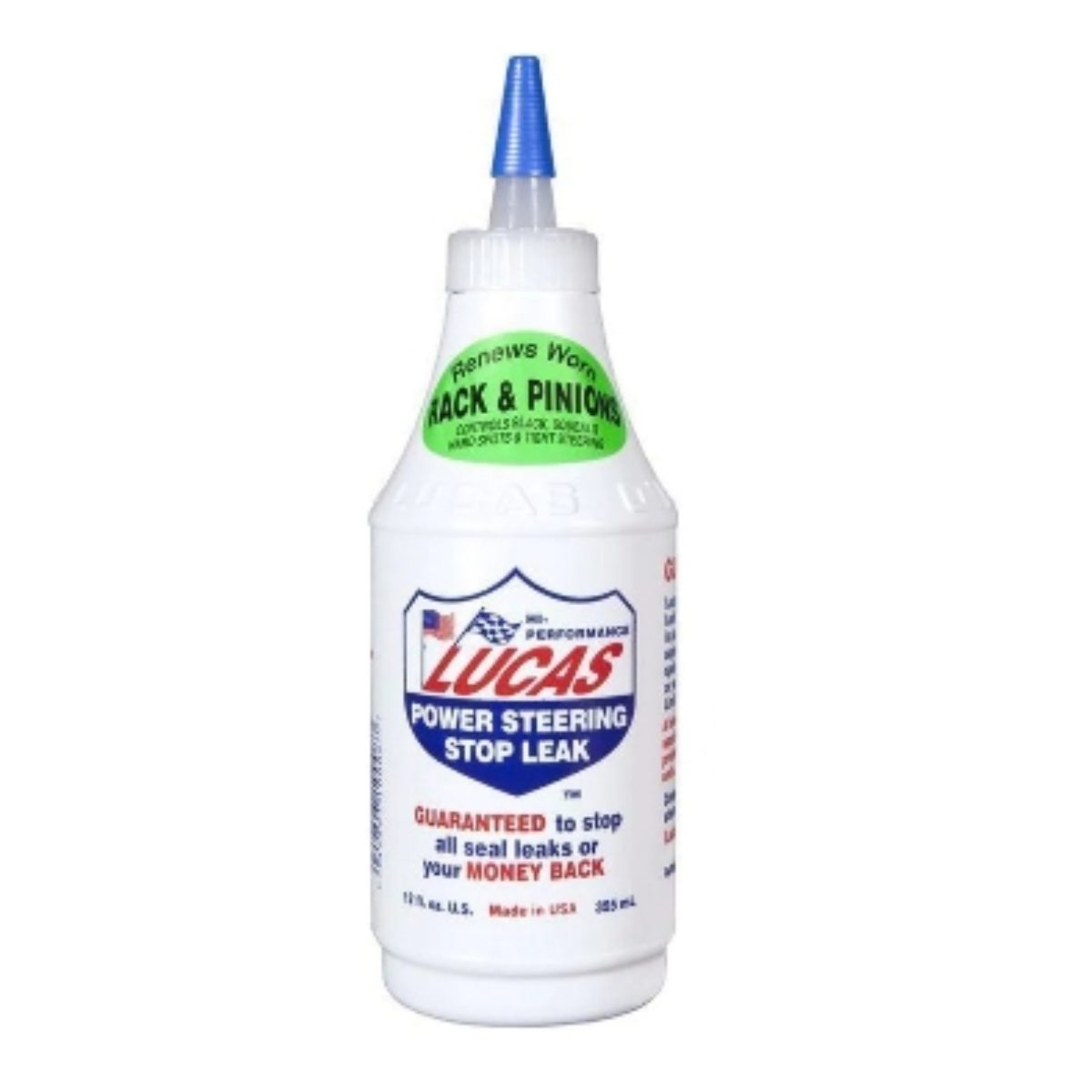 Power Stering Stop Leak Sellador de Fugas LUCAS (500ml) - Repuestos y Lubricantes Vicent's