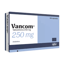 VANCOM 250mg (vancomicina 250mg) *20 C/U Capsulas  - FARMACIA NUEVO MILENIO