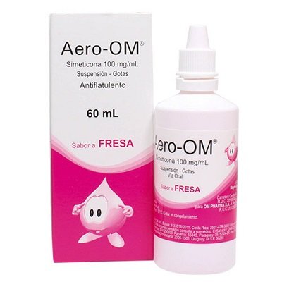 AERO OM (Simeticona 100mg/ml) * Suspension oral- Gotas - FARMACIA NUEVO MILENIO