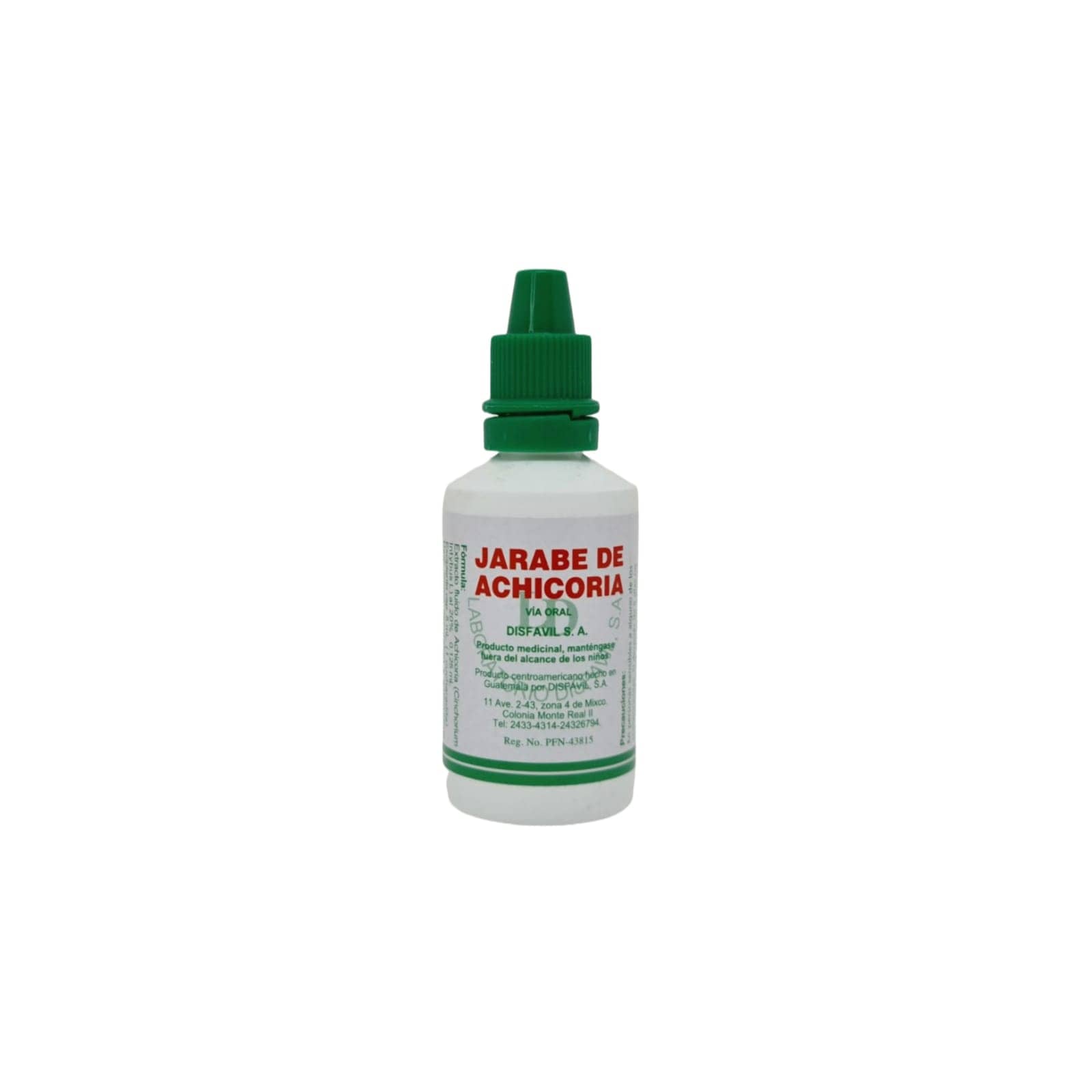 JARABE DE ACHICORIA *Frasco - FARMACIA NUEVO MILENIO