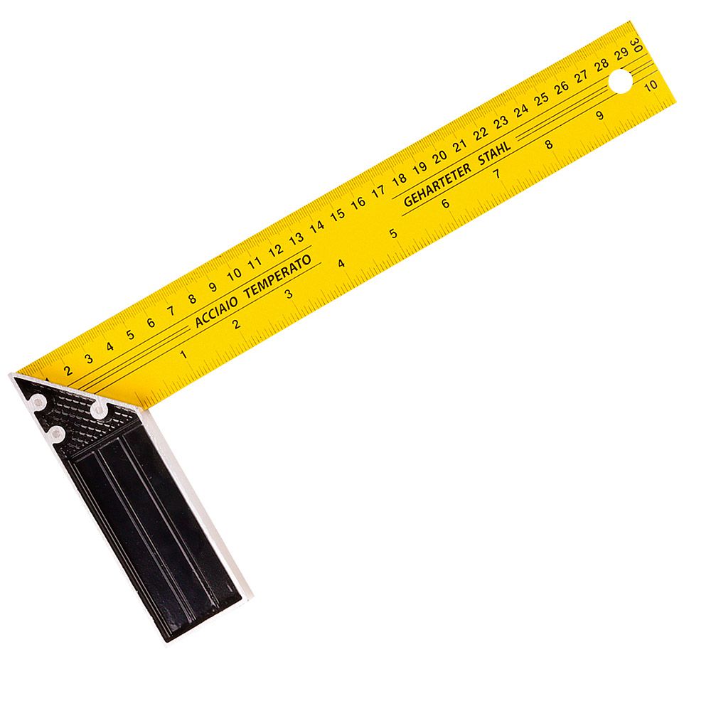	Escuadra 12" de Alumnio amarilla china - Ferretería y Distribuidora el 