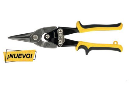 Tijera de aviacion recta metal 9" - Ferretería y Distribuidora el 