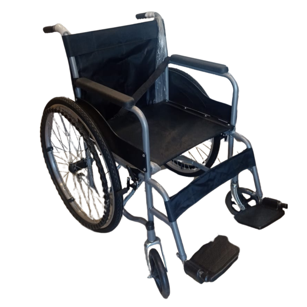 SILLA DE RUEDAS NO DESMONTABLE LLANTA INFLABLE - Proveedora De Salud Total, Sociedad Anonima