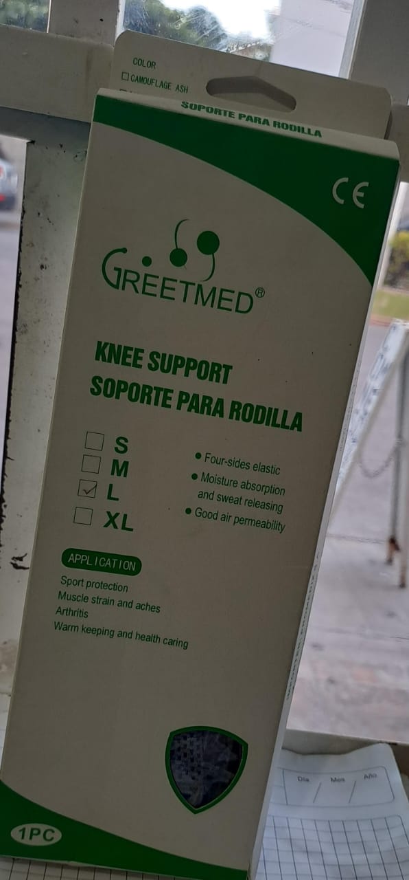 RODILLERA CON GEL SILICA (GREET MED) *Talla XL - FARMACIA NUEVO MILENIO