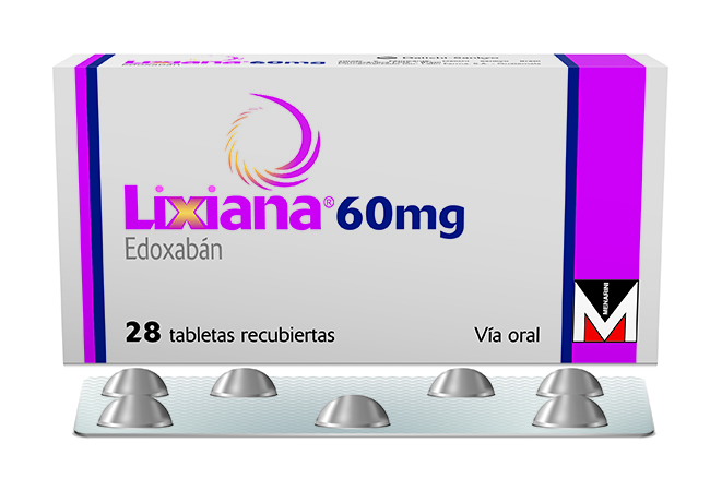 LIXIANA 60mg *28 TABLETAS - FARMACIA NUEVO MILENIO