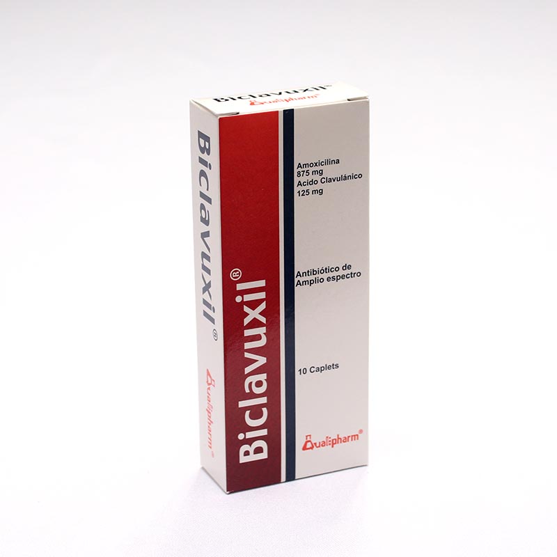 Biclavuxil (Amoxicilina 875mg Acido Clavulanico 125mg) - FARMACIA NUEVO MILENIO