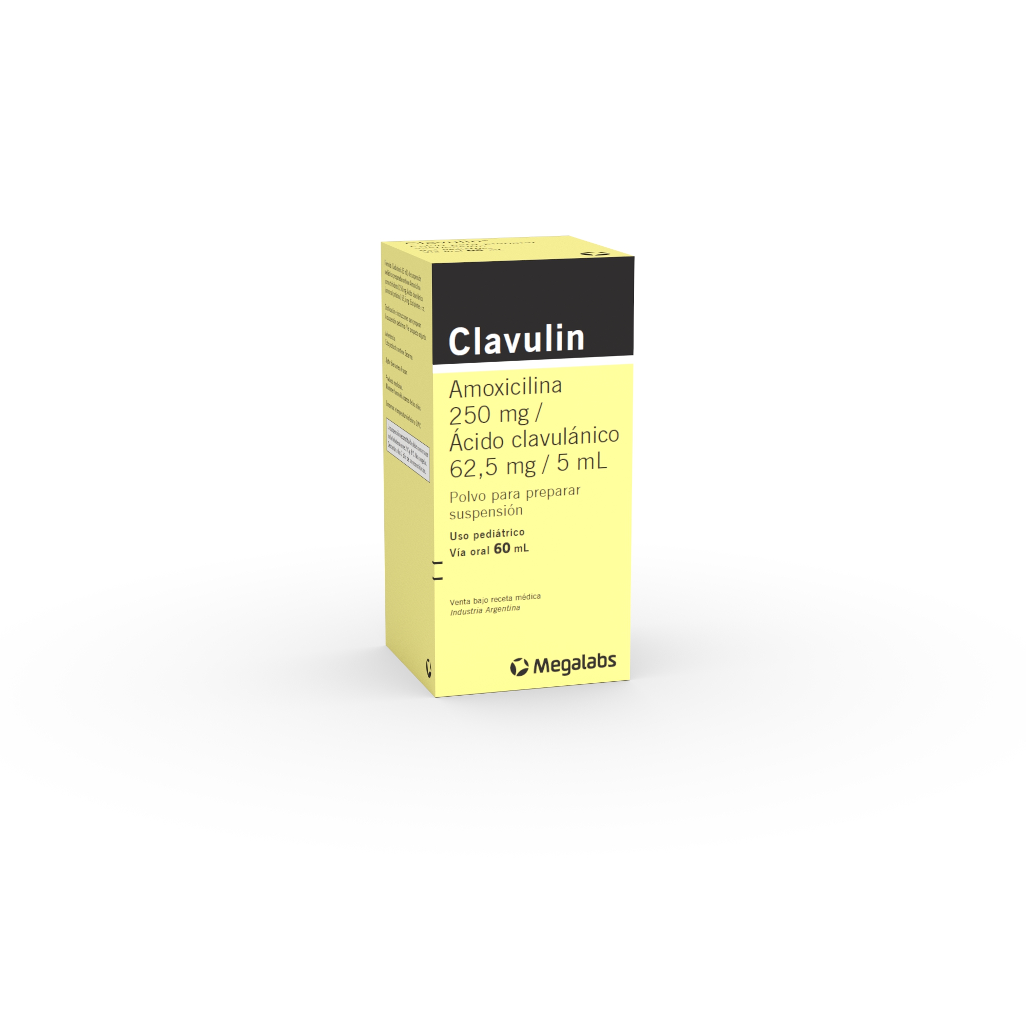 Clavulin (Amoxicilina 250mg Acido Clavulanico 62,5mg/5ml - FARMACIA NUEVO MILENIO