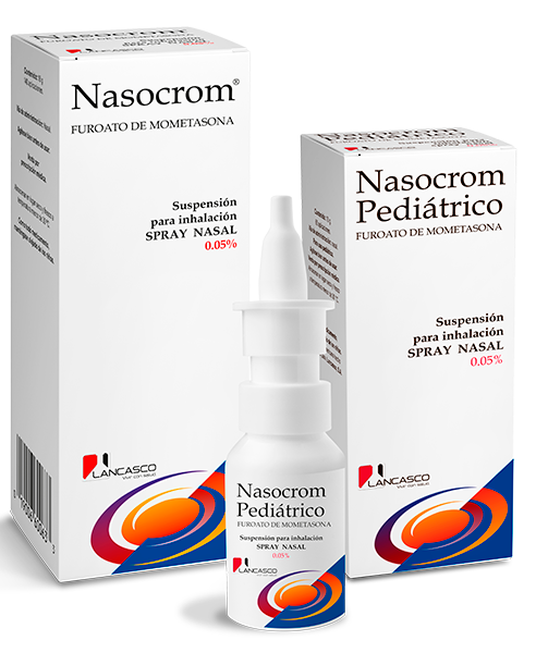 Nasocrom Pediátrico (Furoato De Mometasona) *Spray Nasal 0.05% - FARMACIA NUEVO MILENIO