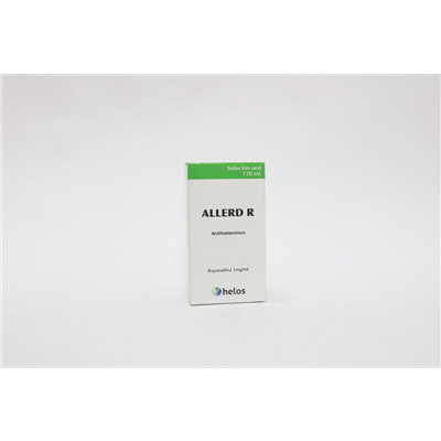 ALLERD R (RUPATADINA 1MG/ML) * SOLUCION ORAL 120ML - FARMACIA NUEVO MILENIO