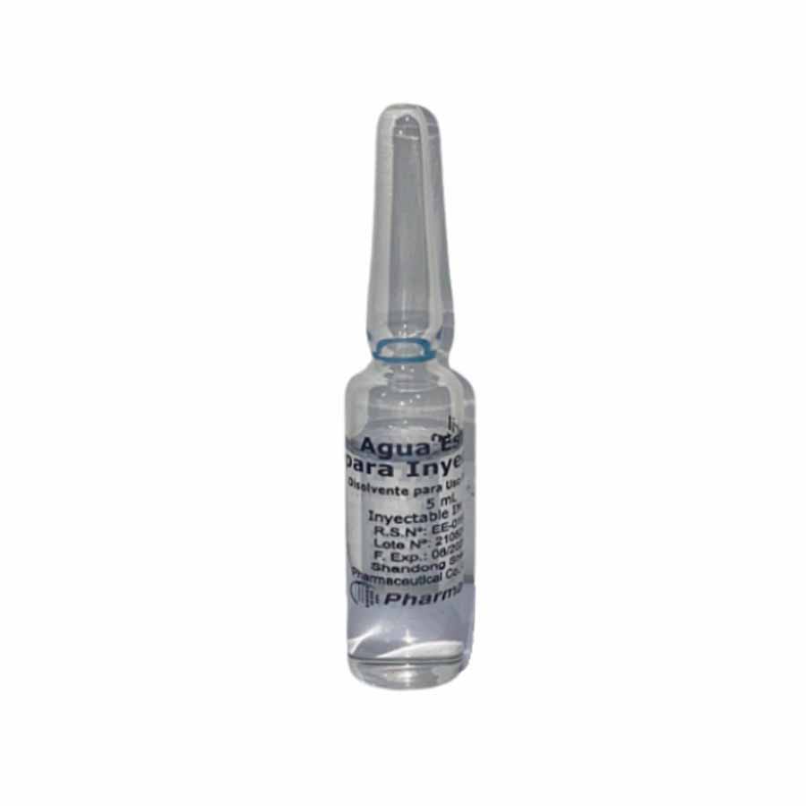 AGUA TRIDESTILADA ESTÉRIL *AMPOLLA 10ML  - FARMACIA NUEVO MILENIO