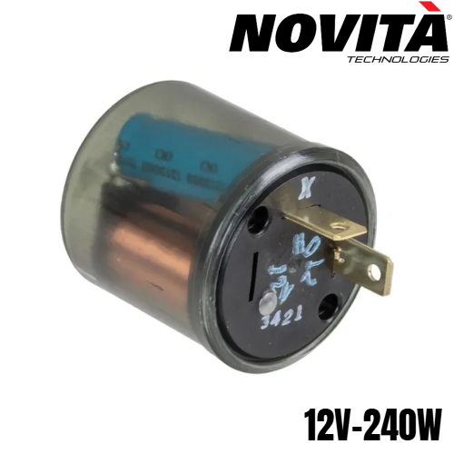 Flasher Novita HD-12 (12V-2P) Transistorizado - Repuestos y Lubricantes Vicent's