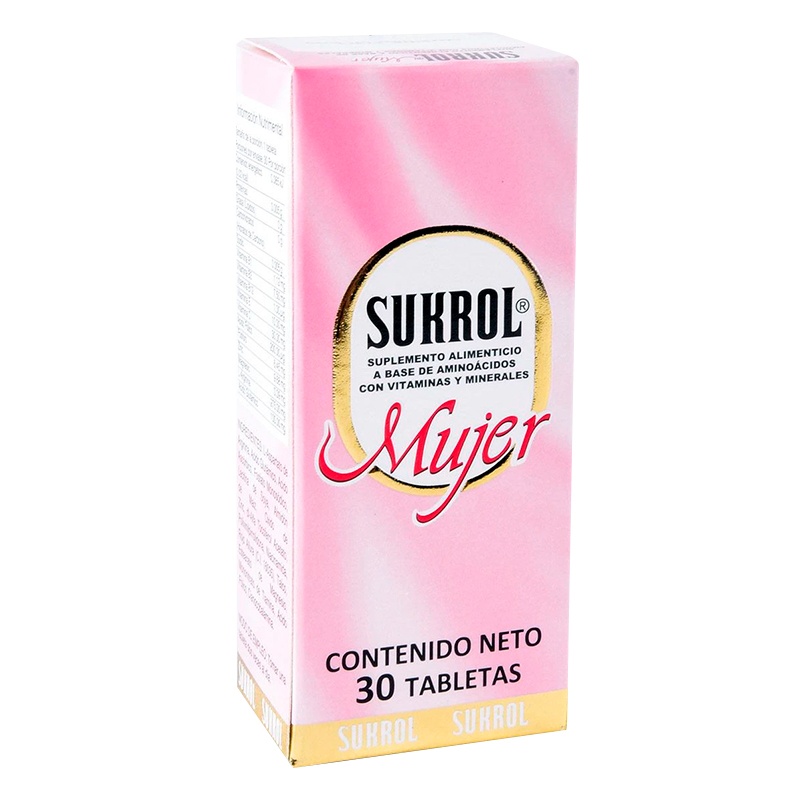 Sukrol vigor Mujer *30 tabletas - FARMACIA NUEVO MILENIO