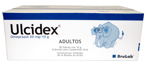 ULCIDEX (omeprazol 20mg/5g) ADULTO *Sobres  - FARMACIA NUEVO MILENIO