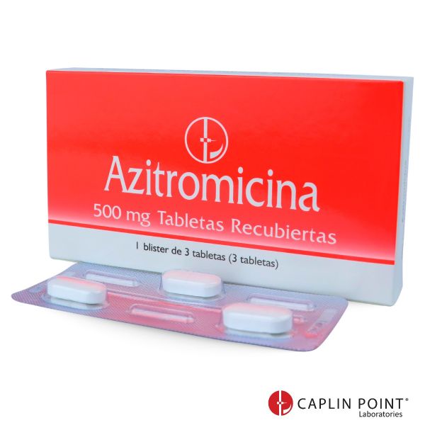 AZITROMICINA 500 mg *tabletas - FARMACIA NUEVO MILENIO