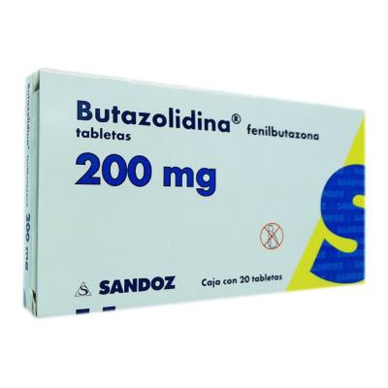 BUTAZOLIDINA 220mg *tabletas  - FARMACIA NUEVO MILENIO