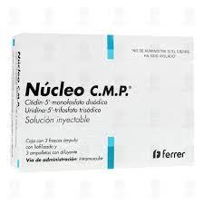 NUCLEO C.M.P. FORTE 3 AMPOLLAS DISOLVENTE/ VÍA: INTRAMUSCULAR - FARMACIA NUEVO MILENIO