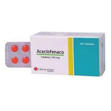 ACECLOFENACO 100mg *tabletas  - FARMACIA NUEVO MILENIO