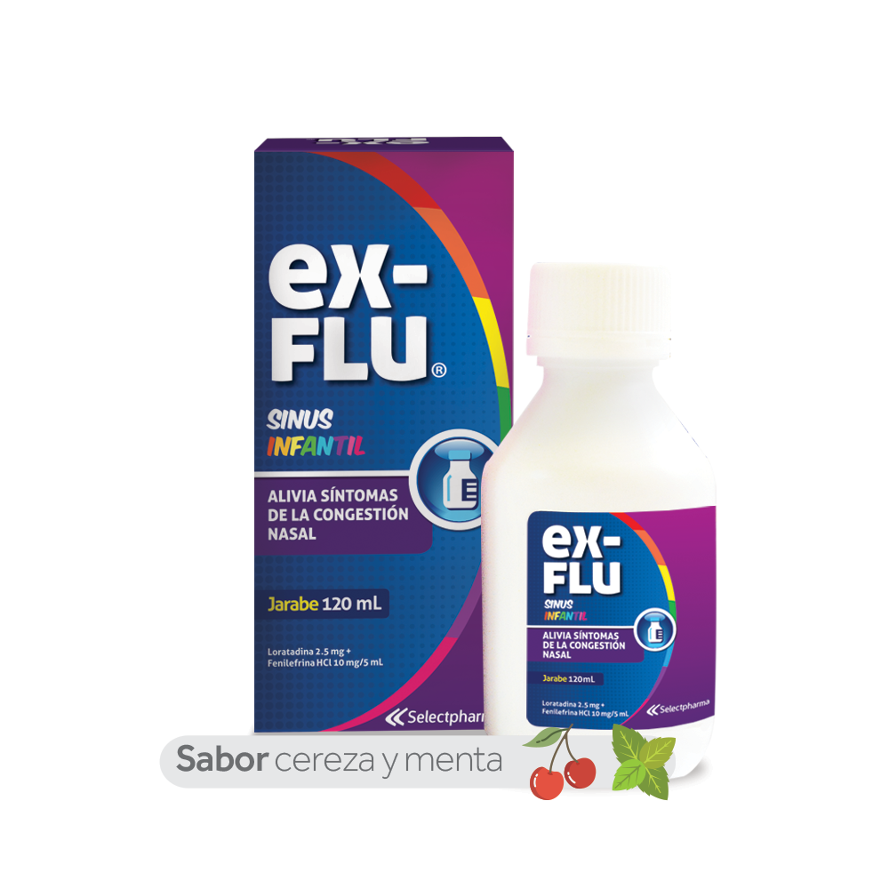 EX FLU (sinus infantil) *jarabe  - FARMACIA NUEVO MILENIO