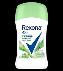 DESODORANTE REXONA bamboo y aloe vera *barra 45g - FARMACIA NUEVO MILENIO