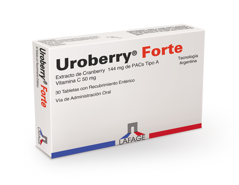 UROBERRY FORTE (extracto de cranberry/vitamina c) *CAJA  - FARMACIA NUEVO MILENIO